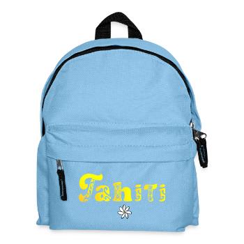 Tahiti (sunset) - Sac à dos Enfant - bleu clair - Devant