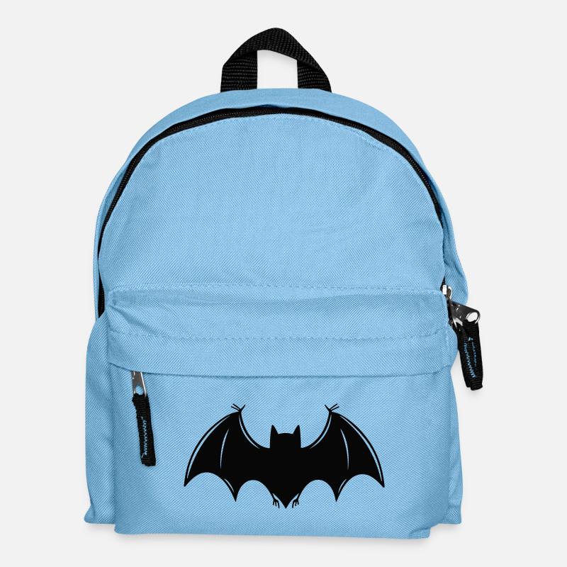 Fledermaus - Kinder Rucksack - Hellblau