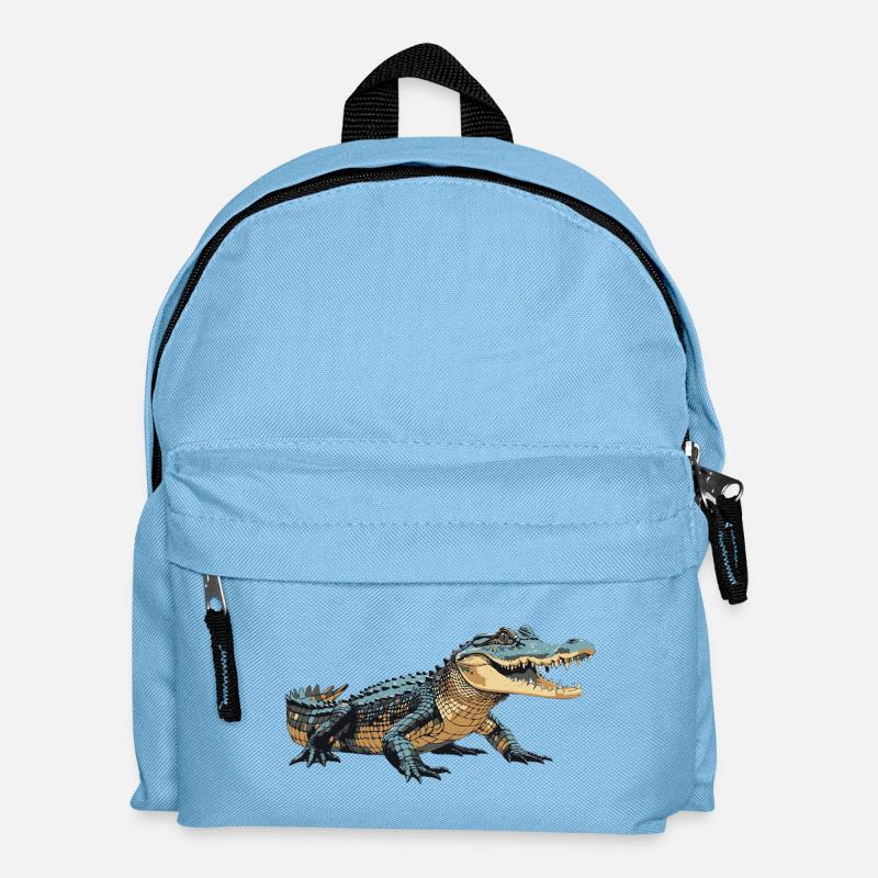 Kroko3 - Sac à dos Enfant - bleu clair