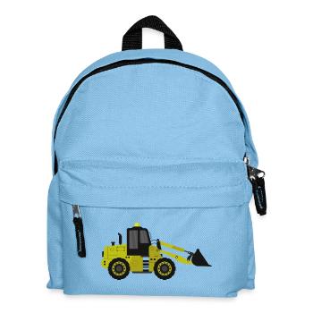 Excavator - Kids' Backpack - light blue - Front
