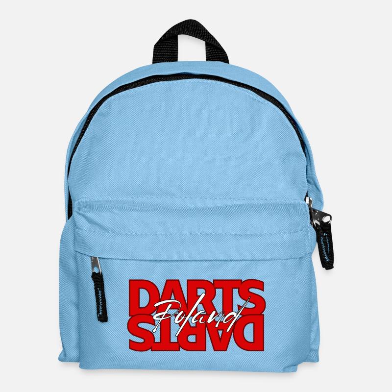 Darts Poland Logo - Kids' Backpack - light blue