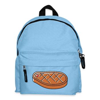 Sushi icon - Kids' Backpack - light blue - Front