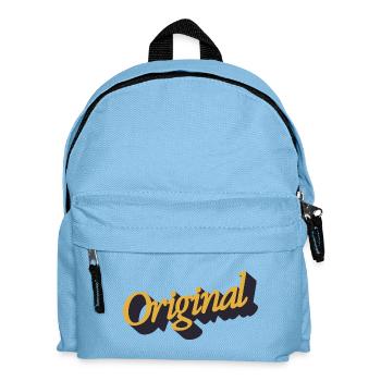 Original Lettering - Kids' Backpack - light blue - Front