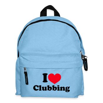 J’adore sortir en boîte - Sac à dos Enfant - bleu clair - Devant