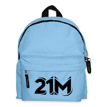 Motif du logo Cool 21M pour Bitcoin Miner - Sac à dos Enfant - bleu clair - Devant