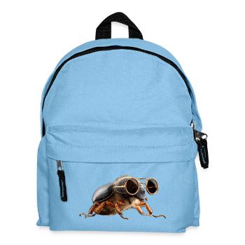 Maikäfer Süßer Hirschkäfer Nashornkäfer Insekten - Kinder Rucksack - Hellblau - Vorne