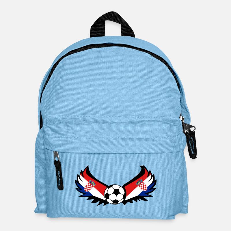 Soccer Croatia - Kids' Backpack - light blue