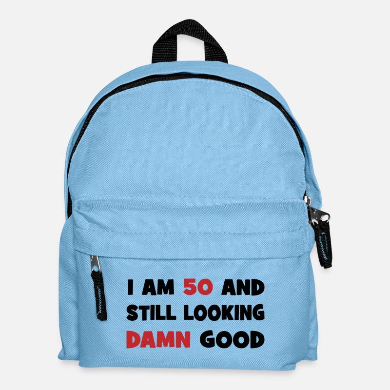 50 - Kinder Rucksack - Hellblau