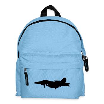Avion de Chasse - Sac à dos Enfant - bleu clair - Devant