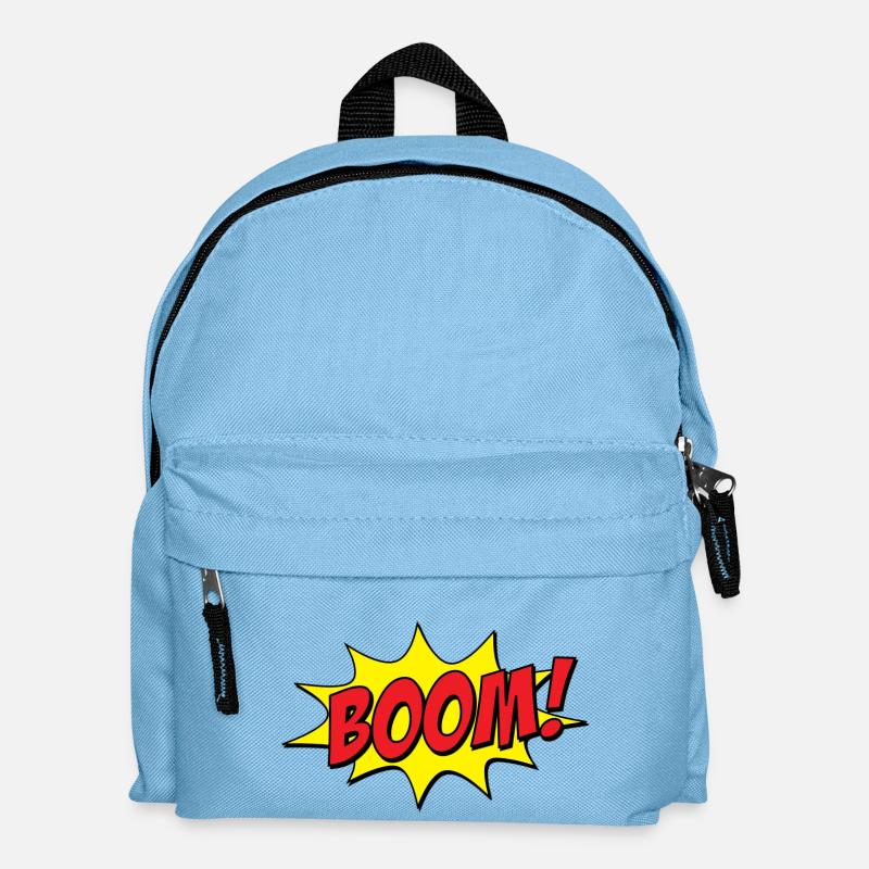Boom Kloppo! - Kids' Backpack - light blue