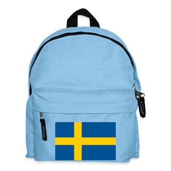 Sweden 1 Euro - Kids' Backpack - light blue - Front