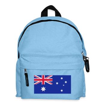 Australian flag - Kids' Backpack - light blue - Front