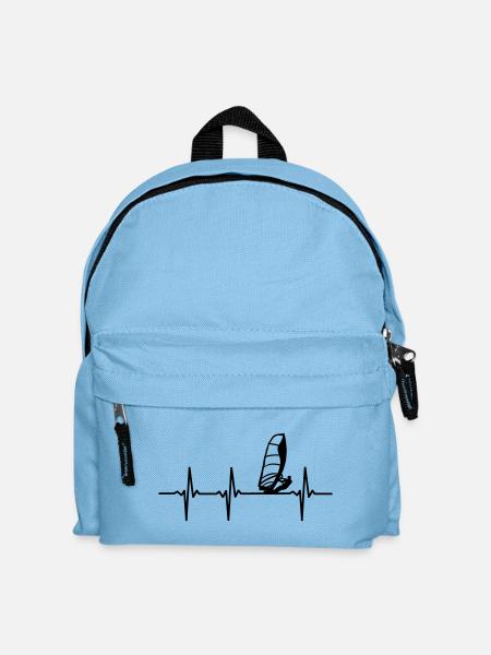 ECG de planches à voile - Sac à dos Enfant - bleu clair