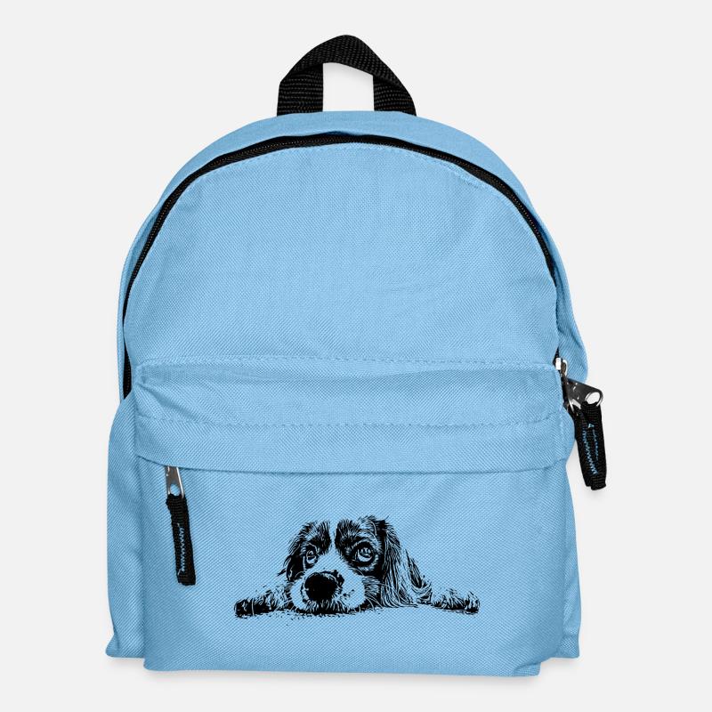 Cocker Spaniel - Kinder Rucksack - Hellblau