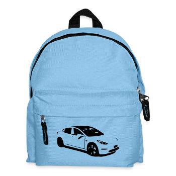 Voiture électrique Tesla Model 3 voiture électrique - Sac à dos Enfant - bleu clair - Devant
