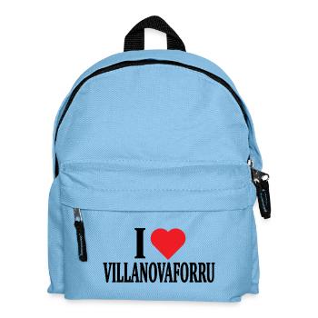 T-shirt J’adore Villanovaforru t-shirt Sardaigne - Sac à dos Enfant - bleu clair - Devant