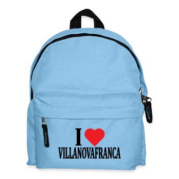 t-shirt J’adore Villanovafranca t-shirt Sardaigne - Sac à dos Enfant - bleu clair - Devant