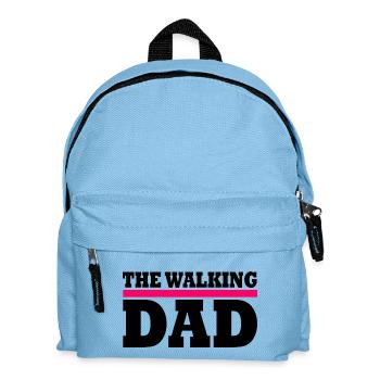 The walking dad - Kinder Rucksack - Hellblau - Vorne
