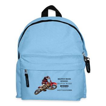 Motocross - Sac à dos Enfant - bleu clair - Devant