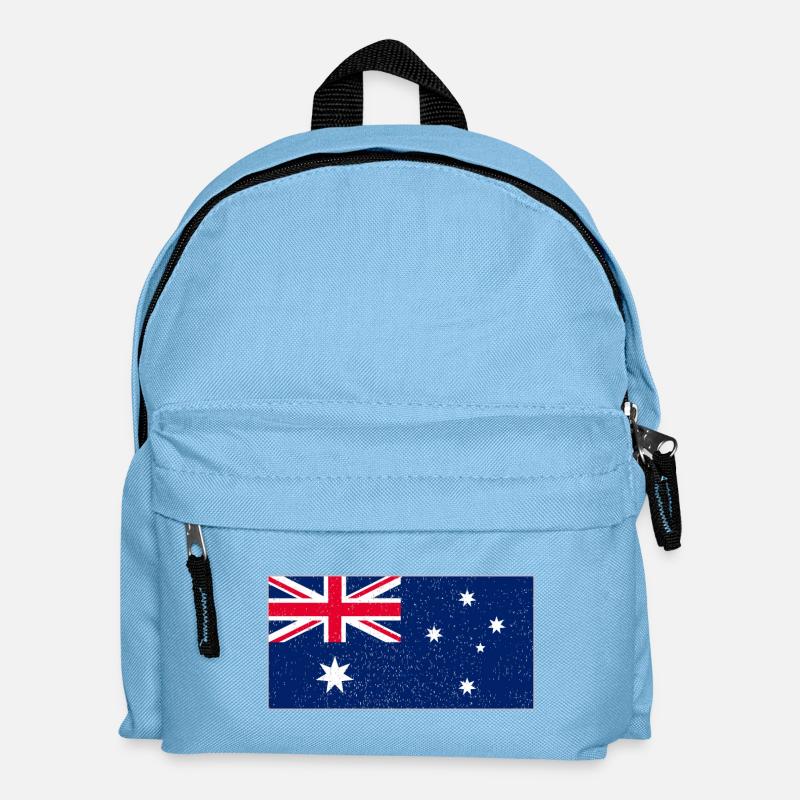 Australien - Kinder Rucksack - Hellblau