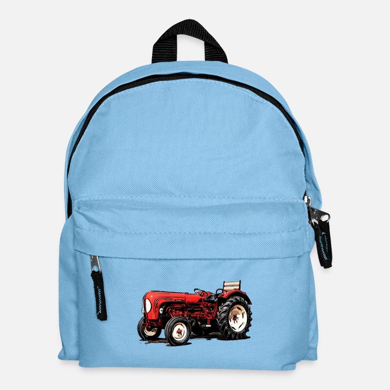 Traktor Standard Star 219 - Kinder Rucksack - Hellblau