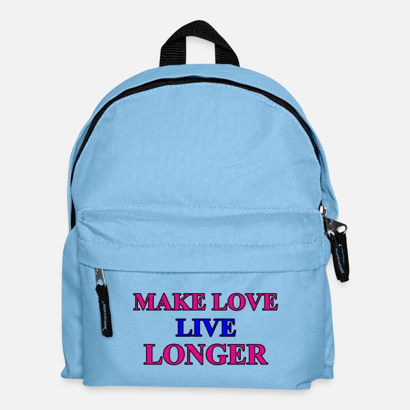 Faire l’amour - Sac à dos Enfant - bleu clair