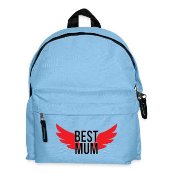 Best Mom - Mother's Day - Kids' Backpack - light blue - Front