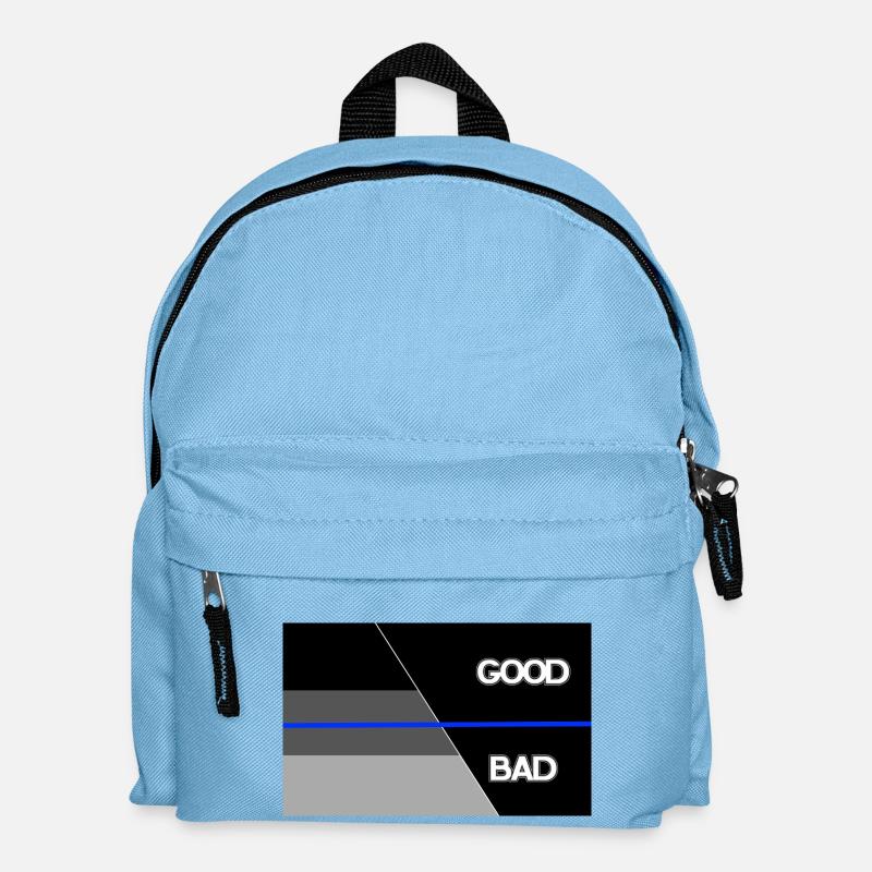Shadow blueline good bad - Kinder Rucksack - Hellblau