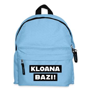 Kloana Bazi Motif - Kids' Backpack - light blue - Front