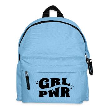 GRL PWR Feminine Style - Kids' Backpack - light blue - Front