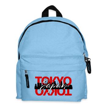 Tokyo Japan T-shirt - Kinder Rucksack - Hellblau - Vorne
