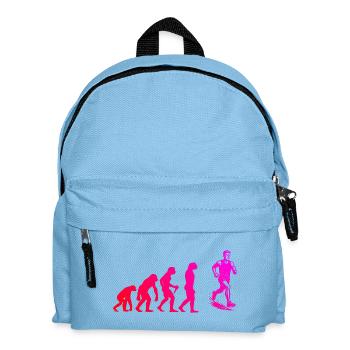 Running perfect for any race - Kids' Backpack - light blue - Front