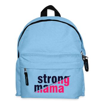 Chemise forte pour la fête des mères Maman - Sac à dos Enfant - bleu clair - Devant