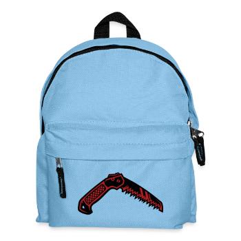 Folding Saw Survival Bushcraft Outdoor Ranger - Kids' Backpack - light blue - Front