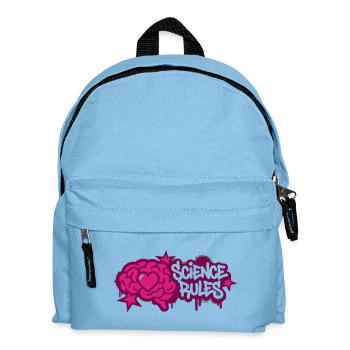 Icône du graffiti en sciences du cerveau - Sac à dos Enfant - bleu clair - Devant