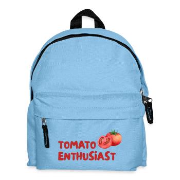 Tomato Enthusiast Graphic Tee - Kinder Rucksack - Hellblau - Vorne