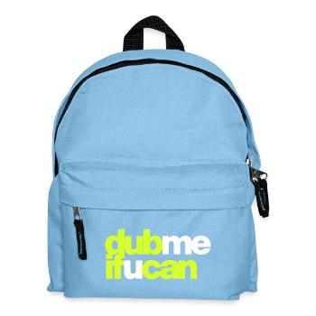 DUB, WENN DU KANNST - Kinder Rucksack - Hellblau - Vorne