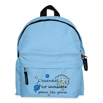 L'essentiel est invisible - Sac à dos Enfant - bleu clair - Devant