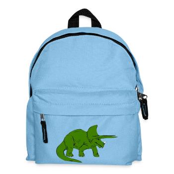 Dinosaur shirt for kids and teens - Kids' Backpack - light blue - Front