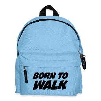 Born to Walk - Sac à dos Enfant - bleu clair - Devant