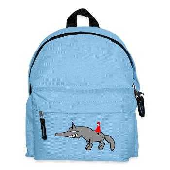 Hü - Kids' Backpack - light blue - Front