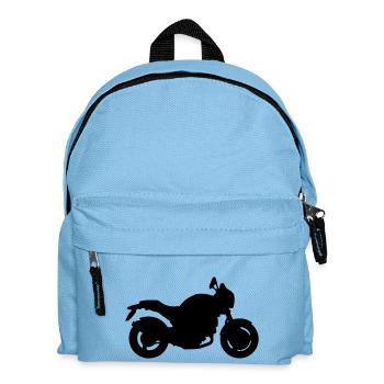  Monster - Kinder Rucksack - Hellblau - Vorne