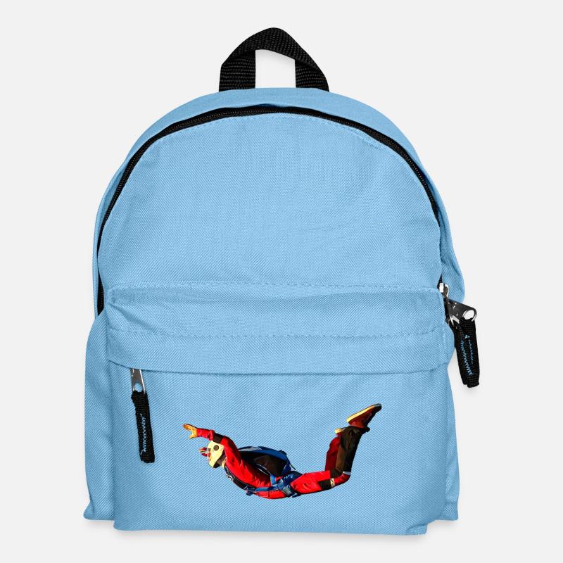 Skydiver - Kinder Rucksack - Hellblau