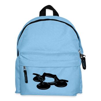 Aspirateur en verre à trois ventouses - Sac à dos Enfant - bleu clair - Devant