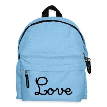 VALENTINSTAG. Junggesellinnenabschied. ICH LIEBE DICH. ICH LIEBE DICH. LIEBE - Kinder Rucksack - Hellblau - Vorne