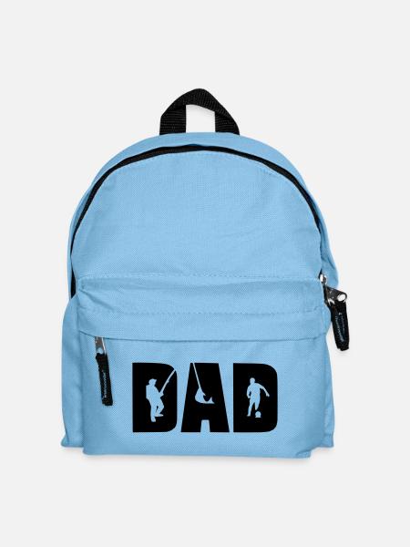 PAPA - Kinder Rucksack - Hellblau
