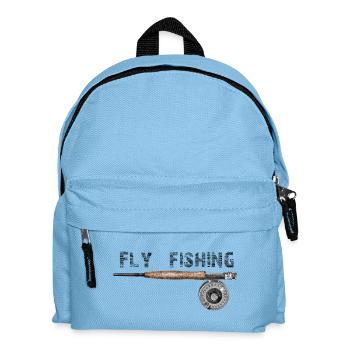 Fly fishing - Kids' Backpack - light blue - Front
