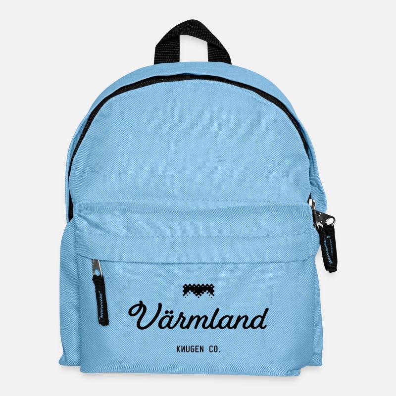 Värmland black - Kids' Backpack - light blue