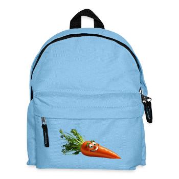 carrot - Kids' Backpack - light blue - Front