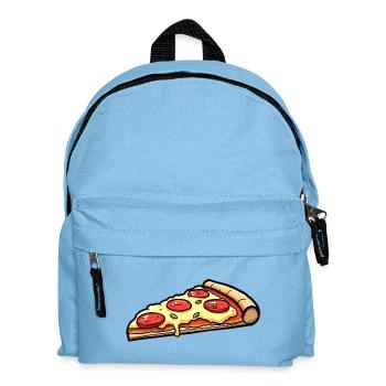 Pizza - Sac à dos Enfant - bleu clair - Devant